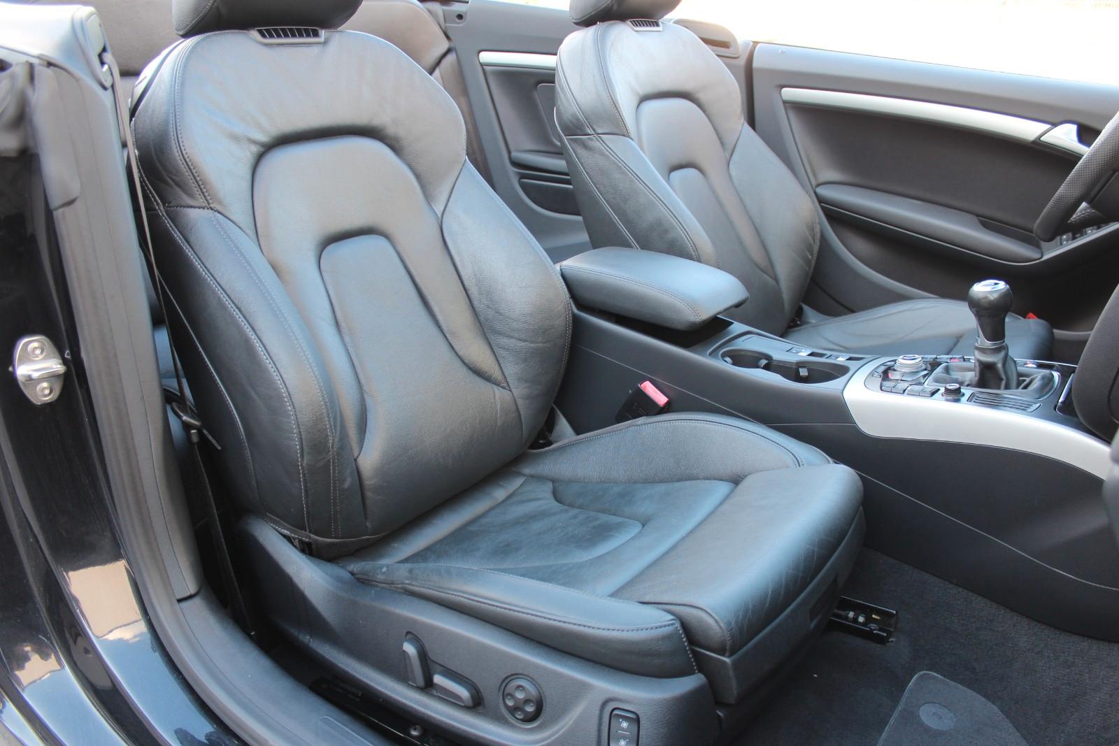 Audi A5 Cabriolet 2.7 TDI V6 190 ch – BVM – 111 000 km – Cuir – Navi – Sièges chauffants
