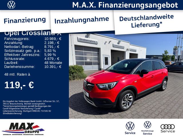 Crossland X 1.2 Turbo INNOVATION TEMPOMAT+SHZ+BT