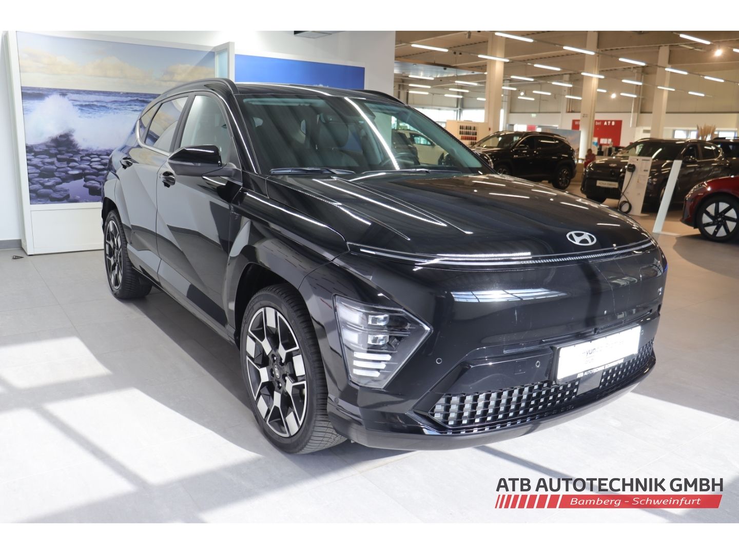 Fahrzeugabbildung Hyundai KONA Elektro Prime 65,4 kWh 2WD SOH 98,9% HUD Na