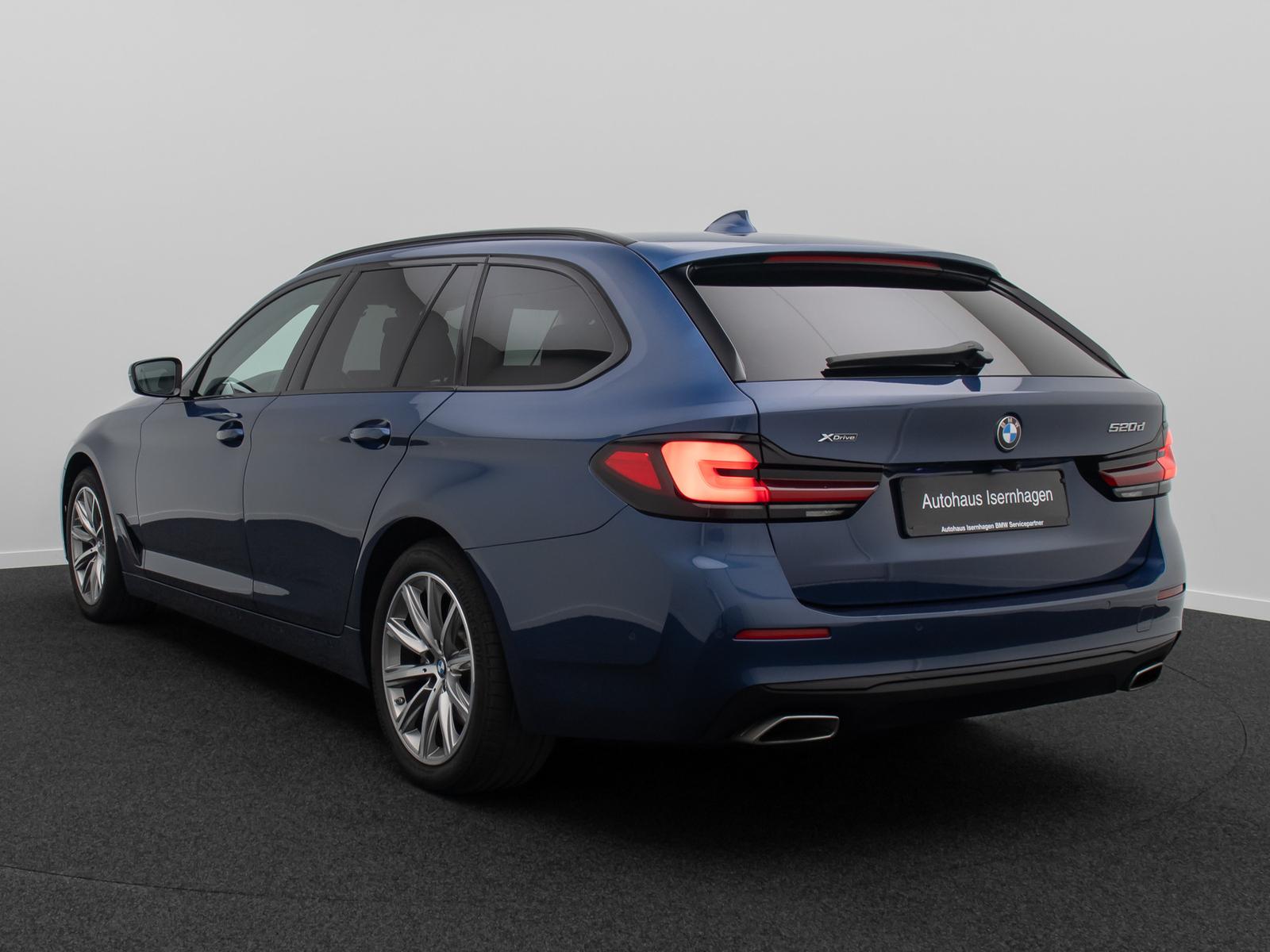 BMW 520 d xD DAB HUD Kamera Alarm Panoram Leder Sport, миниатюра 9