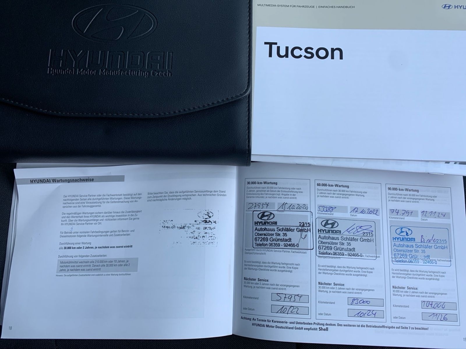 Fahrzeugabbildung Hyundai TUCSON 1.6 Passion Navi 8xbereift