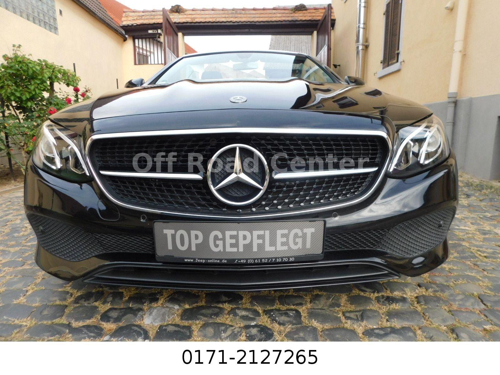 Mercedes-Benz E 200 E Cabrio Avantgarde+Top Ausstattung,DB SH