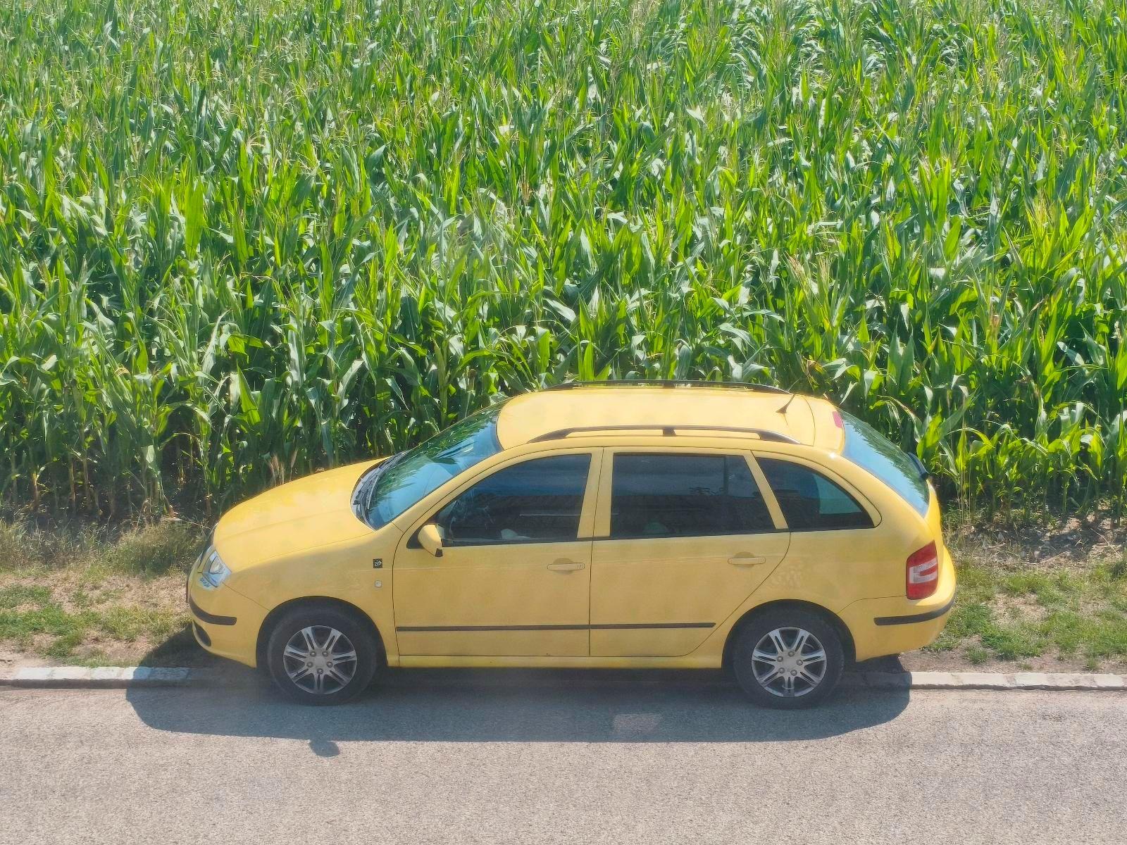 Skoda Fabia 2005 — rear view