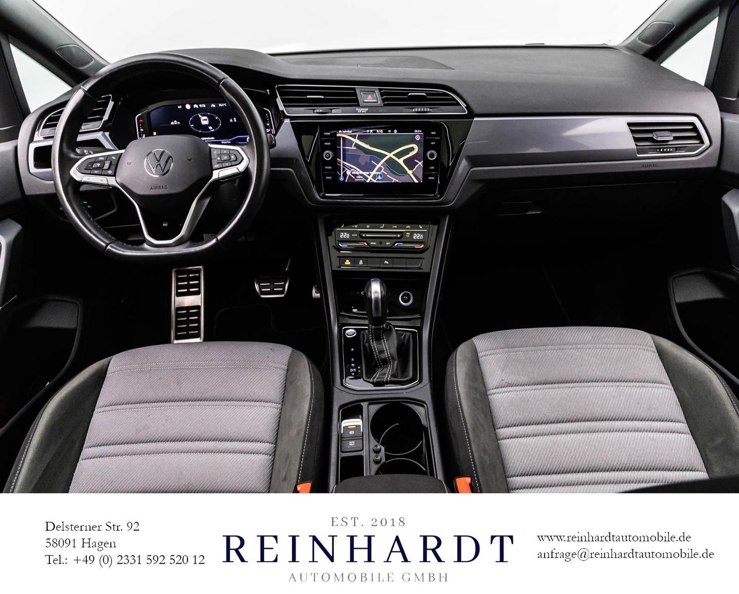 Volkswagen Touran 2.0TDi R-LINE LED/ACC/PANO/AHK/7-SITZE/VC, миниатюра 16