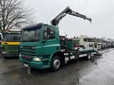 DAF CF220 Maschinentransporter Kran Hiab 102 - DAF Cf
