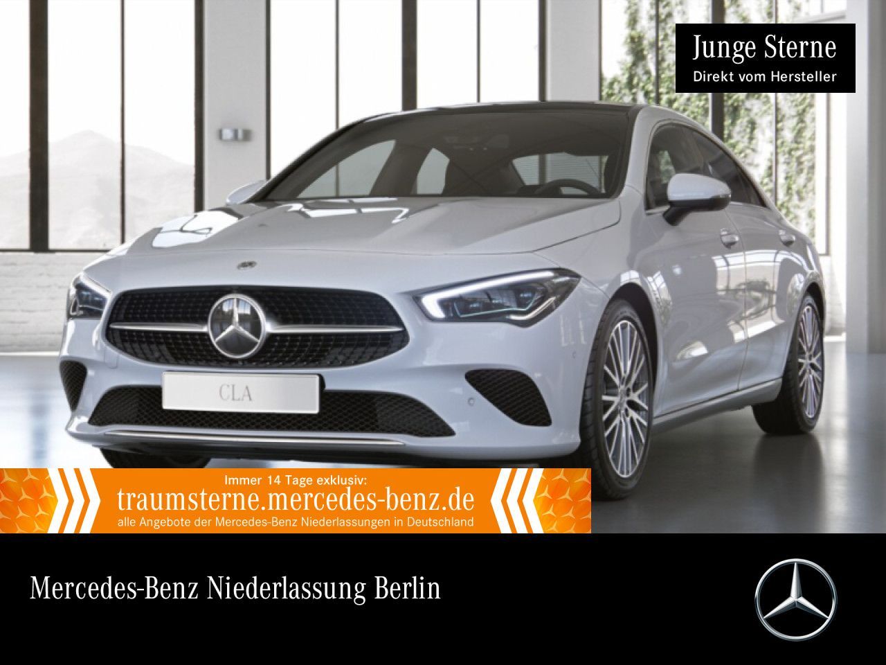 MERCEDES-BENZ CLA250 Cp Prog/Dist/Pano/Mbeam/Memo/360°