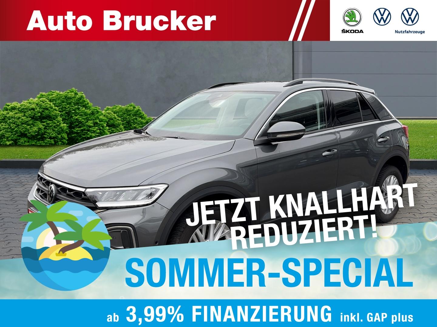 Volkswagen T-Roc Life 1.0 TSI LED+NAVI+SHZ+2-ZONEN-KLIMAAUT