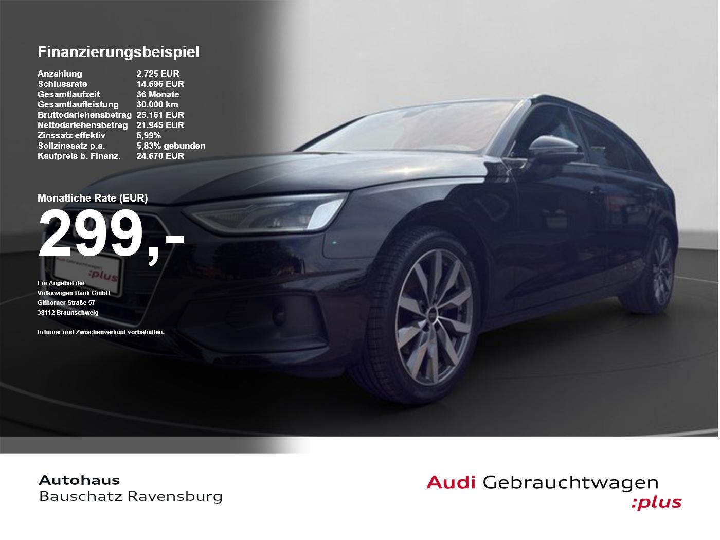 Audi A4 Avant 30 TDI *NAVI*AHK*RFK*ACC*SZH*KEYLESS* P