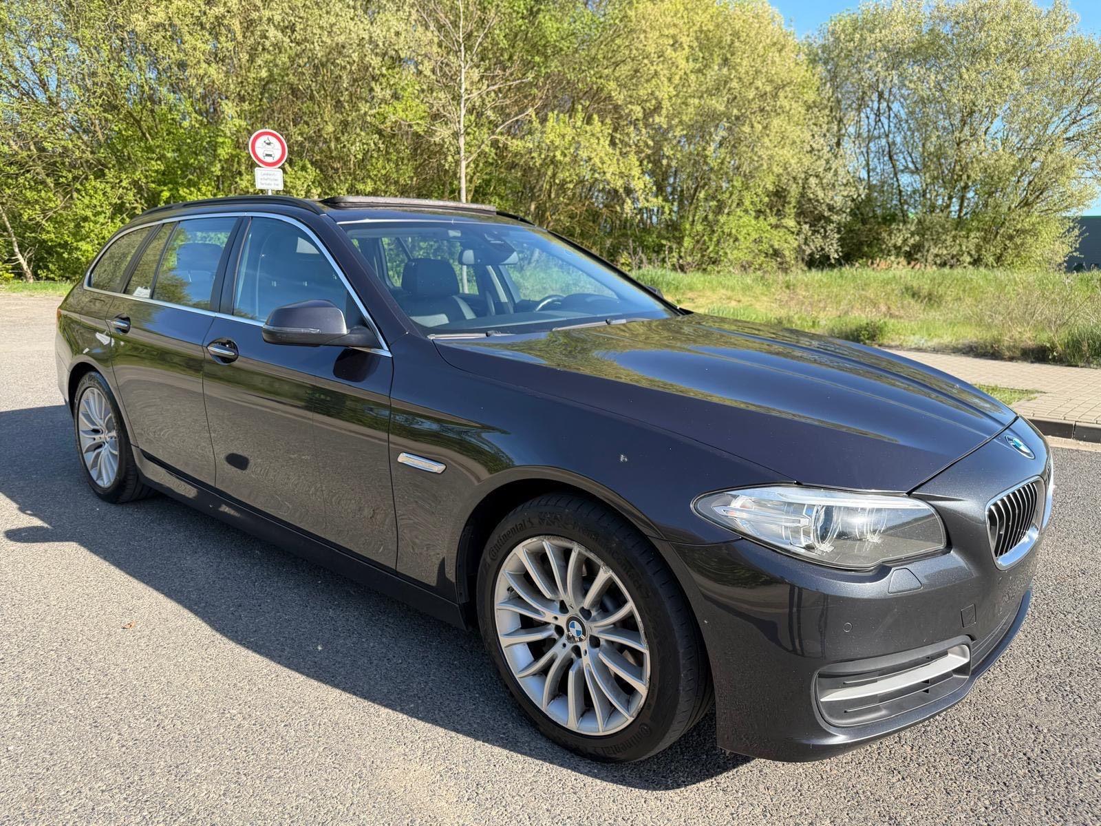 BMW 530 2014 — rear view