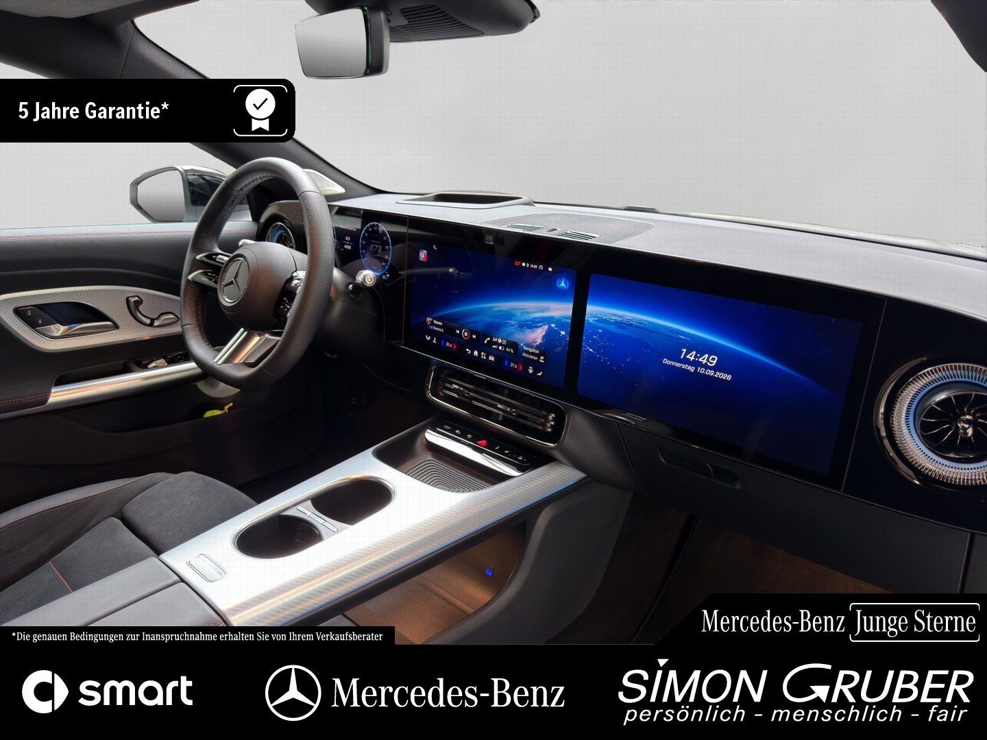 Fahrzeugabbildung Mercedes-Benz CLA 250+ SB AMG+ Superscreen Burm 400/800V AHK