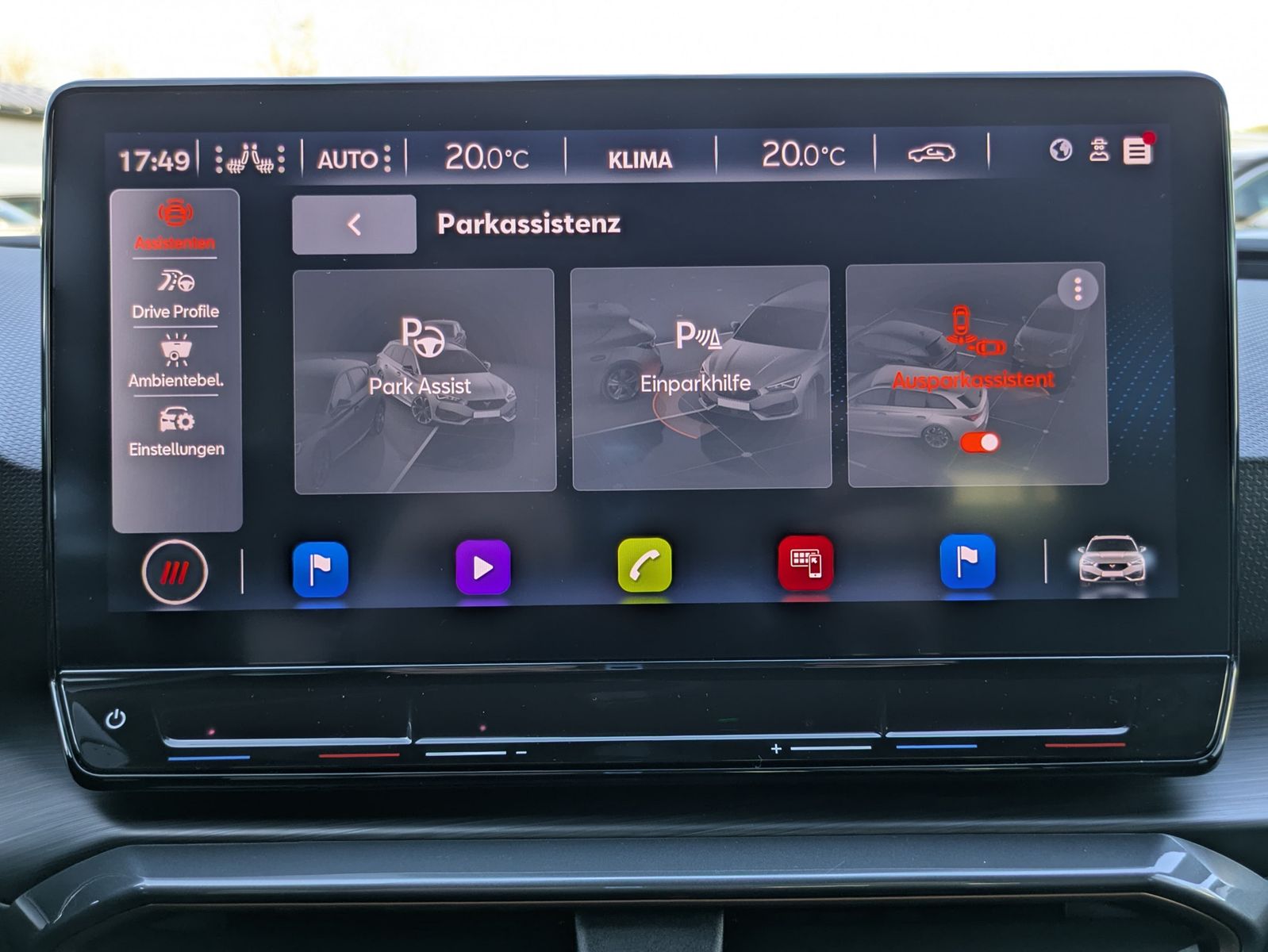 Fahrzeugabbildung CUPRA Leon 1.5 eTSI DSG MATRIX-LED*ACC*AHK*KAMERA*18"