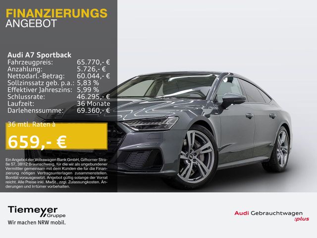 Audi A7 Sportback 50 TFSIe Q S LINE LM20 OPTIKPKT HuD