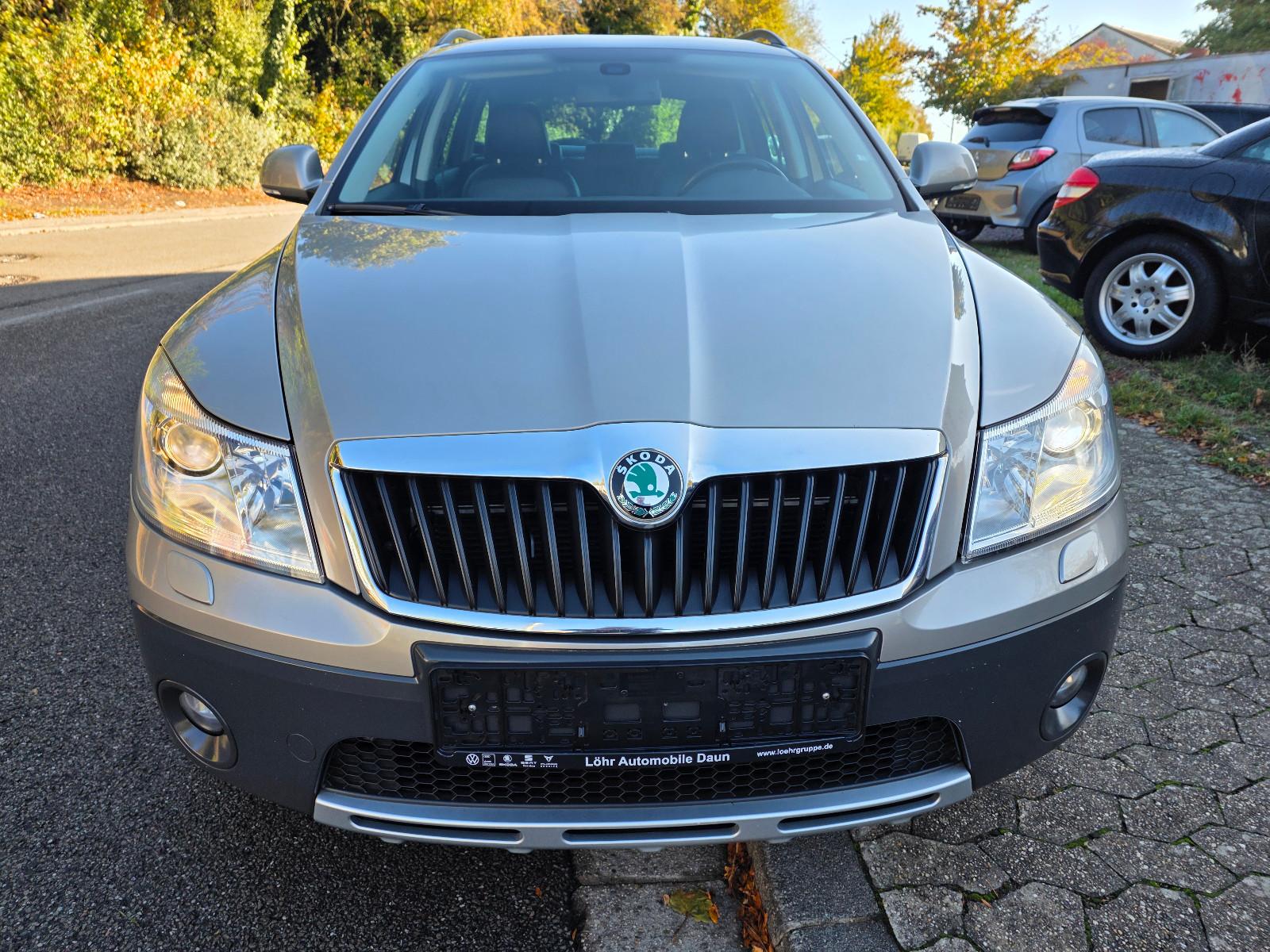 Skoda Octavia 2011 — rear view