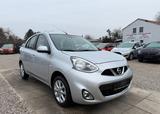Nissan Micra Acenta Sportsitze Sport Lenkrad - silberne Nissan Micra