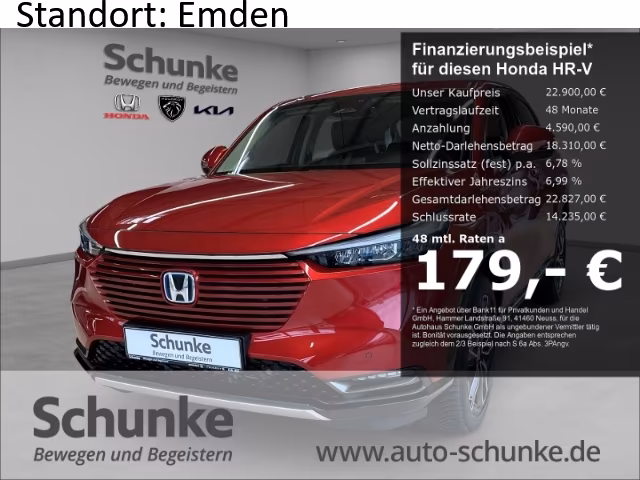 Honda HR-V Advance 1.5 i-MMD Hybrid EU6d Navi LED ACC 