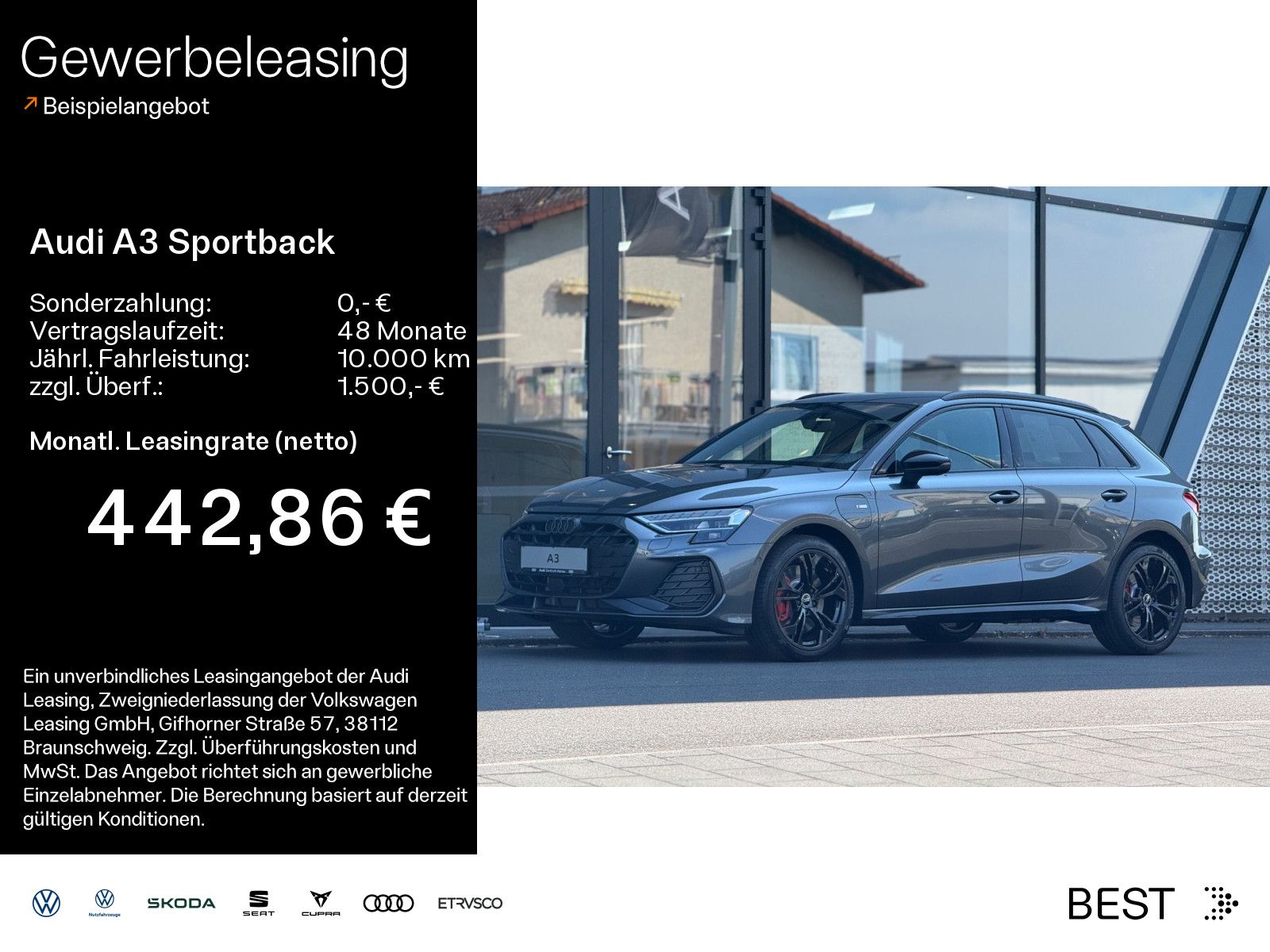 Audi A3 Sportback S line TFSI e 200 kW S tronic*HUB*M