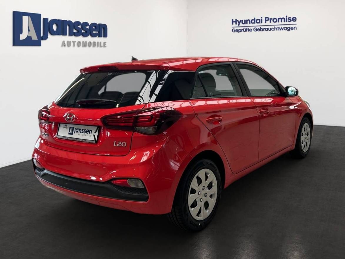 Fahrzeugabbildung Hyundai New i20 5-Türer Facelift | 1.2 Benzin M/T 75PS S