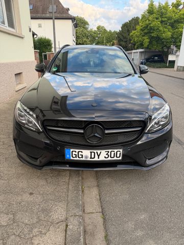MERCEDES-BENZ C220d  T AMG Line Autom. AMG Line Leder AHK DVD 