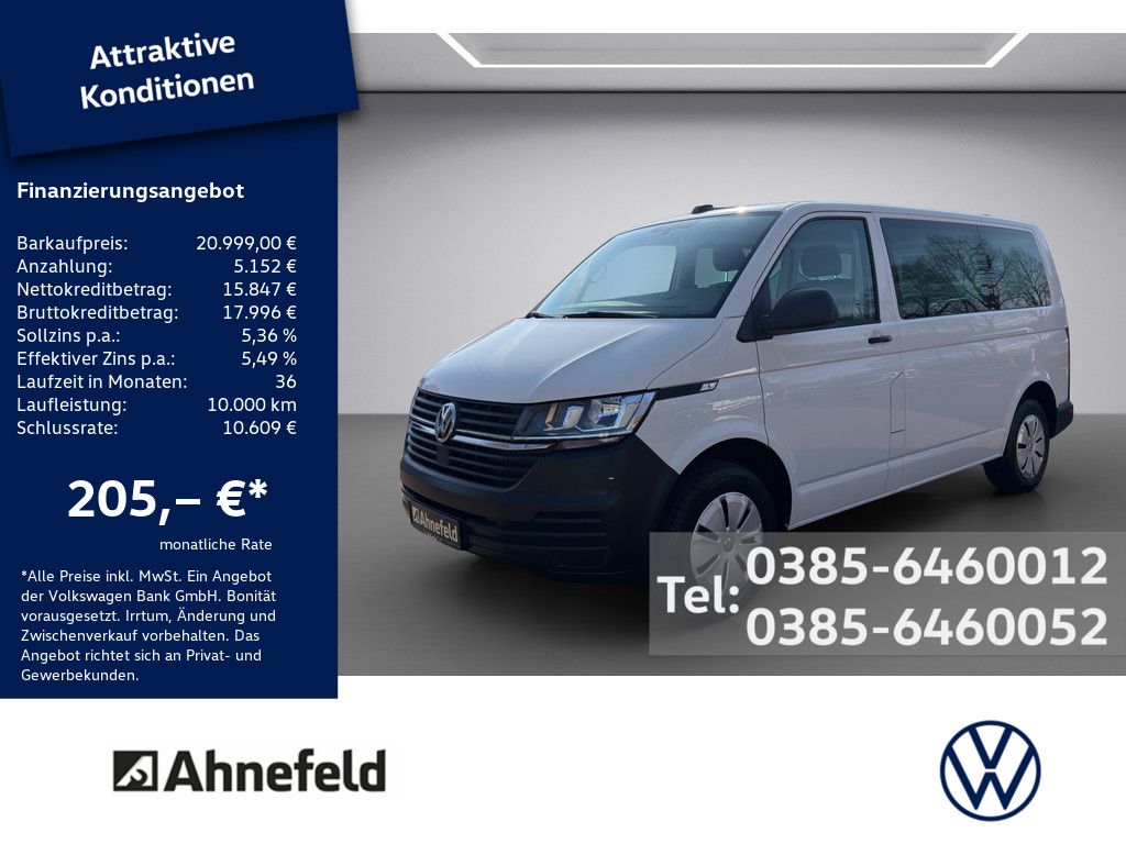 Volkswagen T6.1 Transporter 2.0 TDI Kombi L1H1 PDC NAVI
