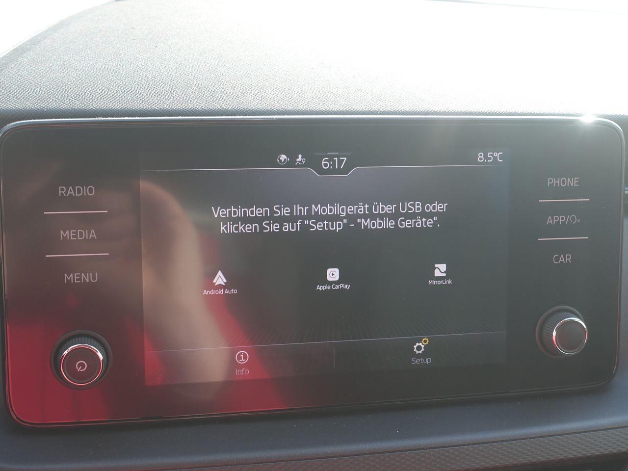 Skoda Scala 1.0 Clever LED Tempomat Spurhalte DAB, миниатюра 12