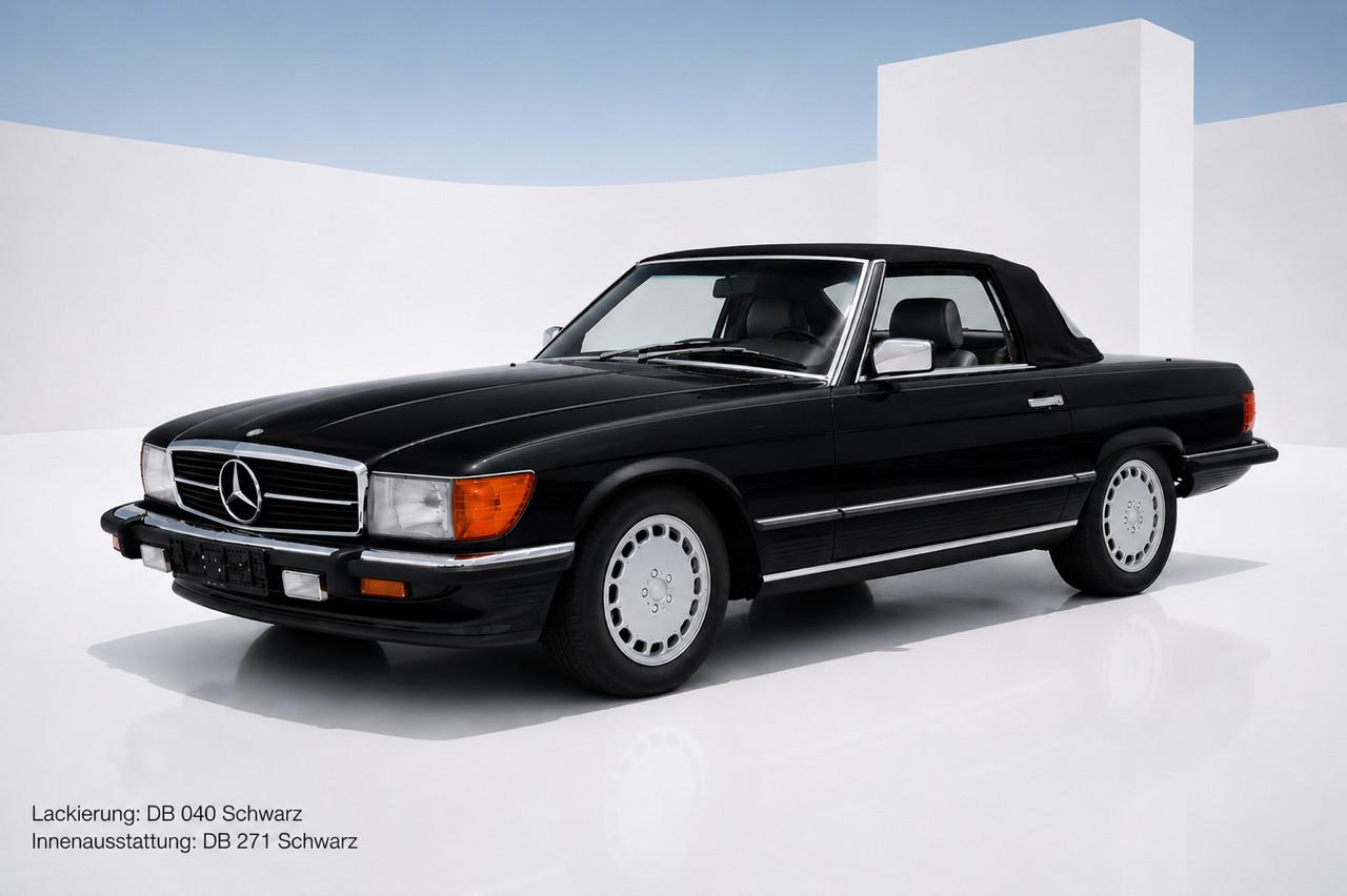 Mercedes-Benz R107 SL 560 Bestellfahrzeug frame-off