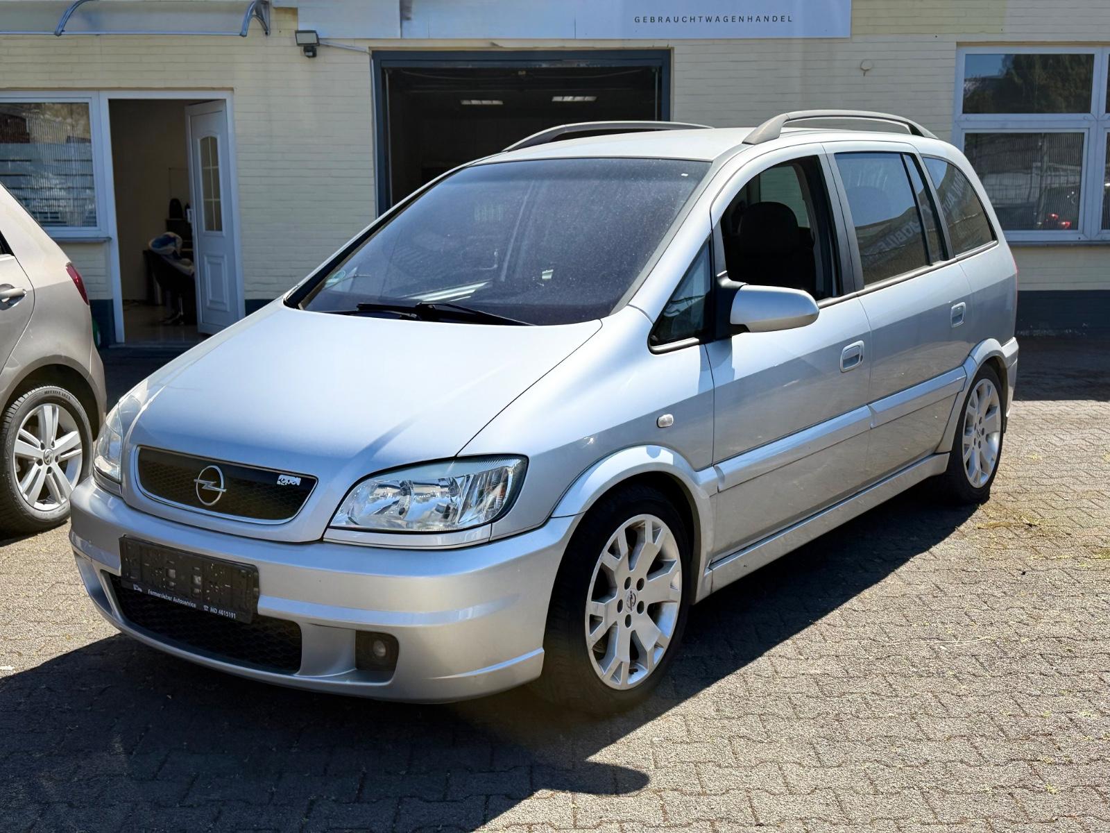 Opel Zafira 2.0Turbo OPC Recaro Leder Gas-Anlage Ahk
