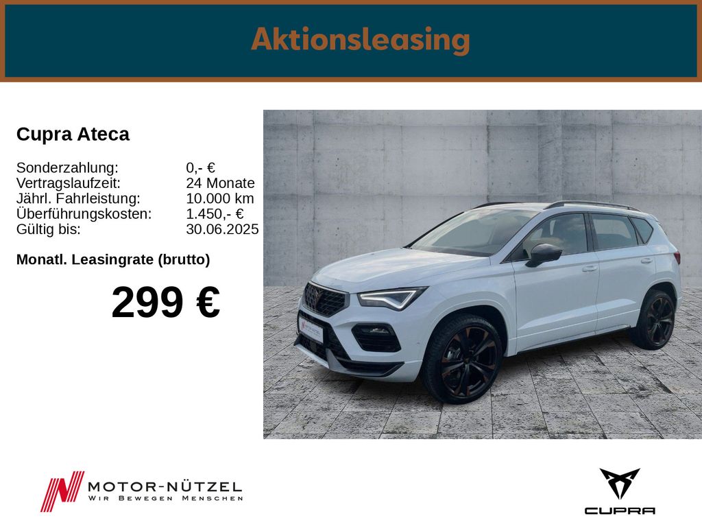 Cupra Ateca 150PS DSG/ SHZ/ NAVI/ LED/ Full-Link