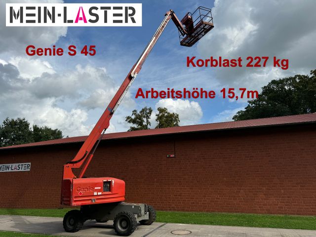 Genie S 45 16 m max. 227 kg Korblast