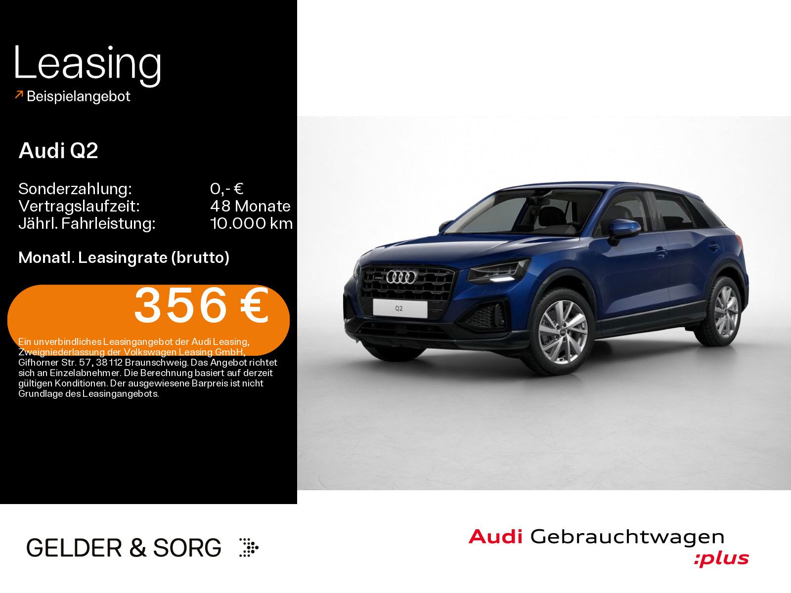 Audi Q2 35 TDI qu. advanced RFK*LED*Navi*Sound*Virtua