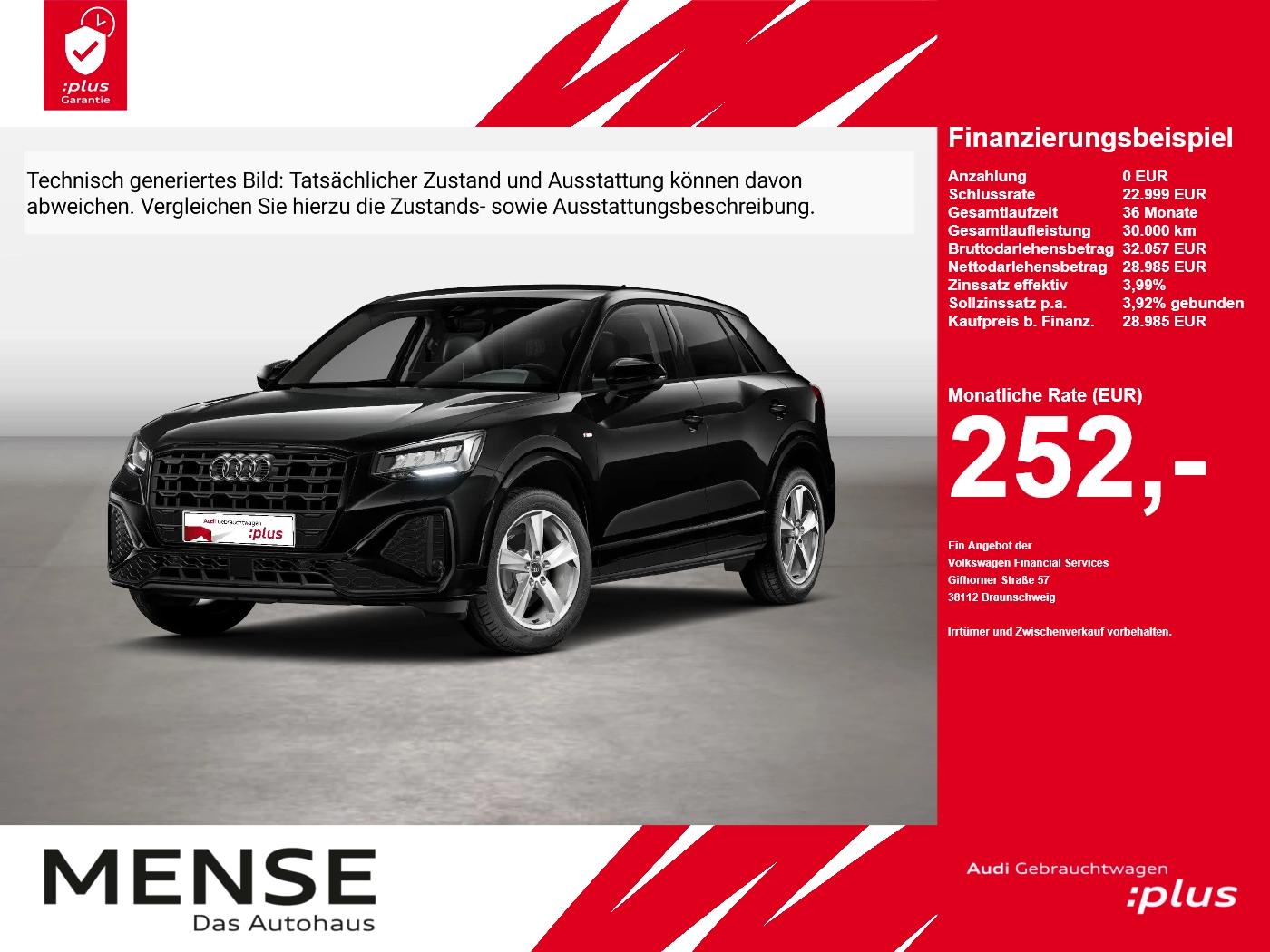 Audi Q2 35 TFSI S tronic S-Line ACC LED Navi KlimaA