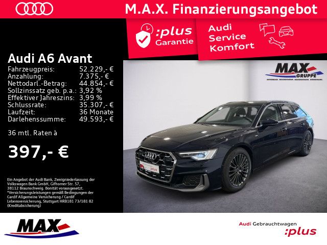 A6 Avant 45 TFSI S LINE QUATT MATRIX+KAMERA+AHK+