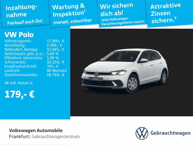 Volkswagen Polo 1.0 LED Einparkhilfe Klima AppConnect DAB+