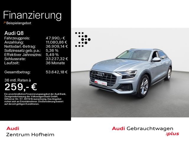 AUDI Q8 55 TFSI qu tip*Air*LED*Virtual*Navi+*Leder*36