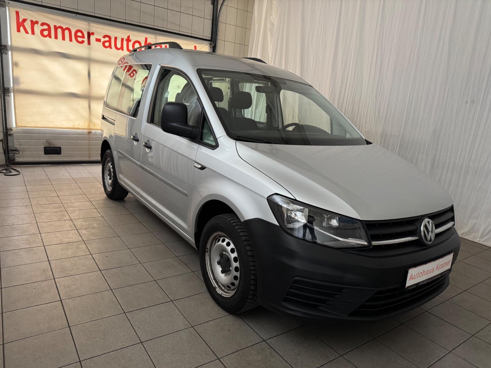 Volkswagen Caddy 5-Sitzer KLIMA PDC SOMMER+WINTERRÄDER AHZ