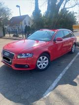 Audi A4 1.8 TFSI Avant, TÜV NEU, AHK - Audi A4: Rot, Leder