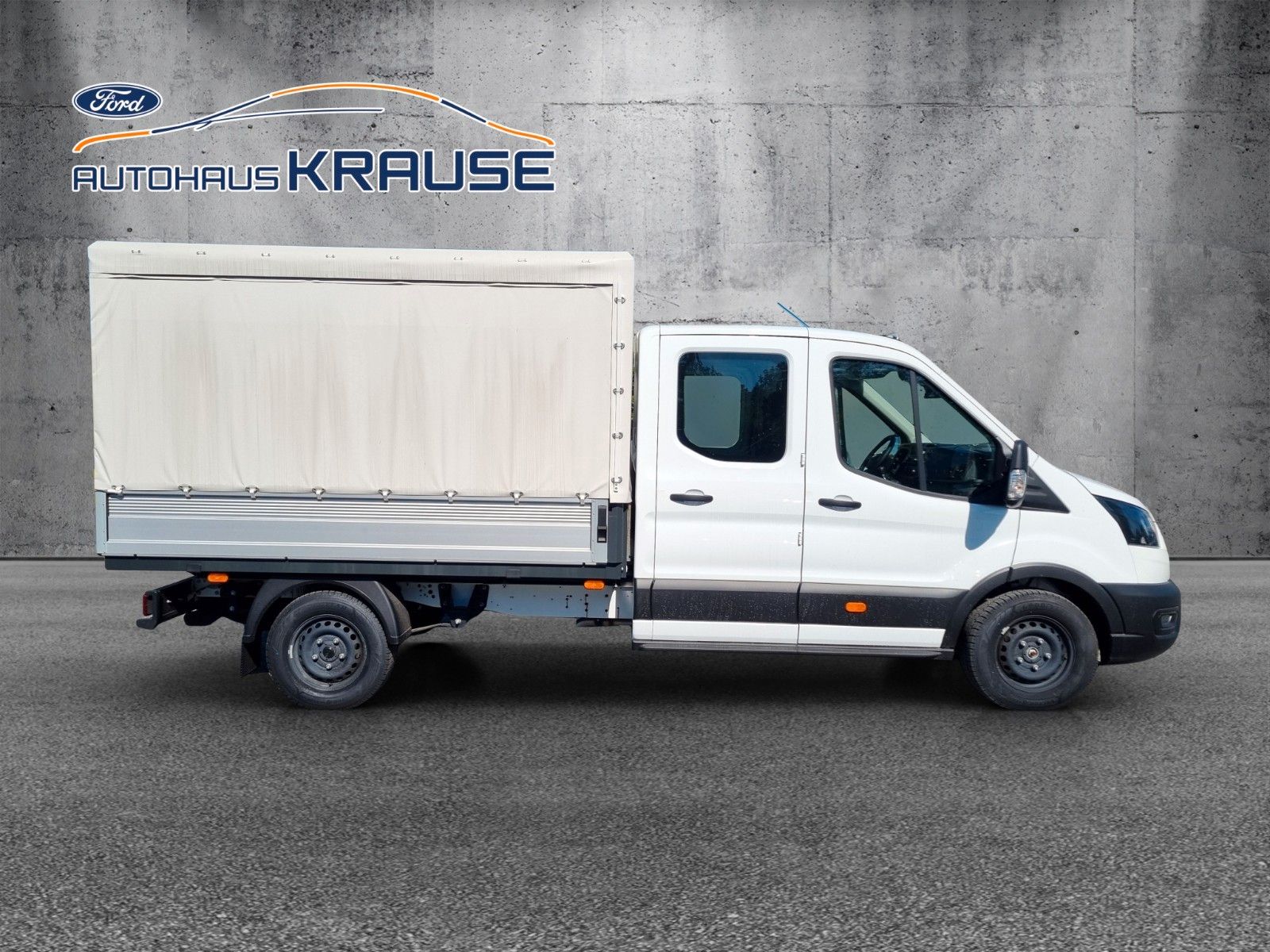 Fahrzeugabbildung Ford Transit Pritsche Plane Spriegel 350 L3