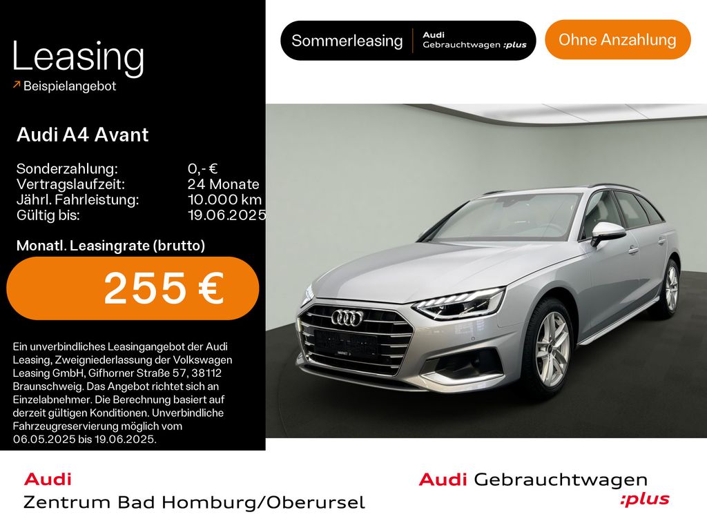 Audi A4 Avant Advanced 40 TDI*Navi*LED*PDC*Pano*Virtu