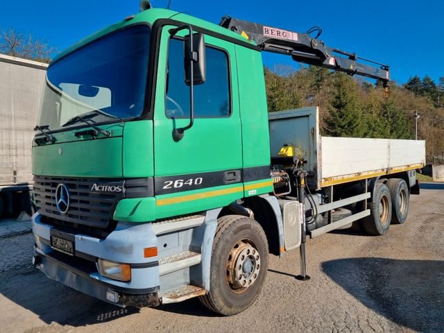 Mercedes-Benz ACTROS 2640 L 6x4 + HIAB 144 RETARDER