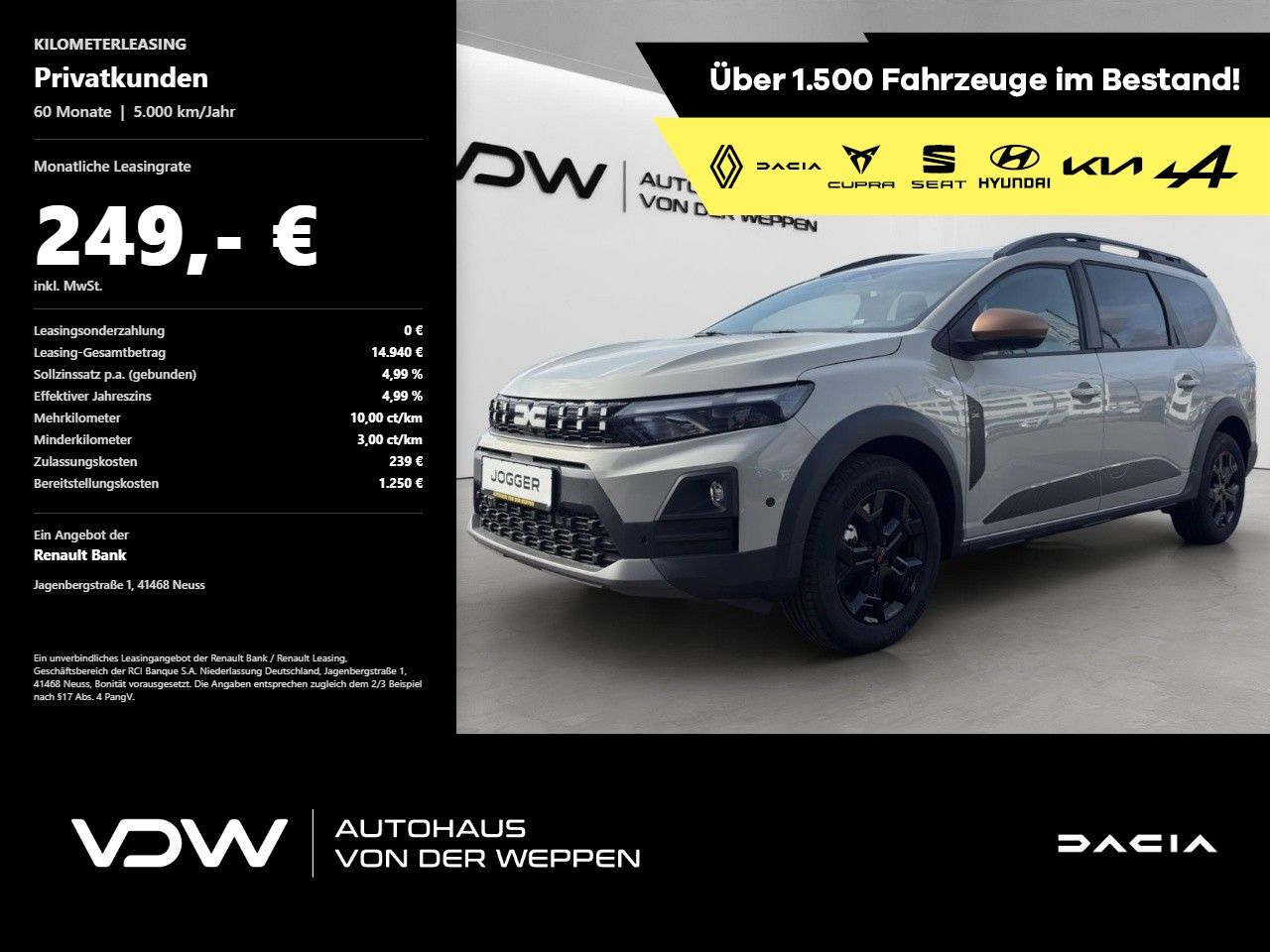 Dacia Jogger Extreme hybrid 155