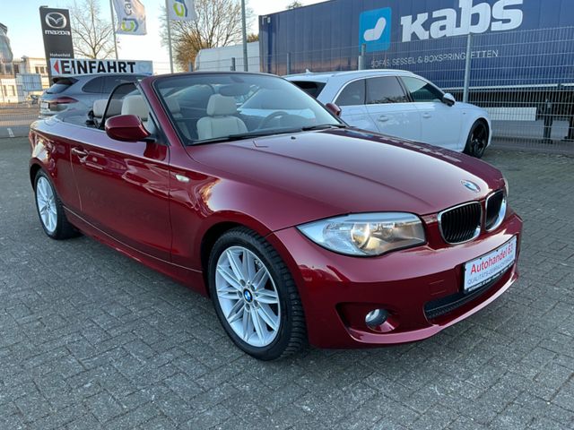 BMW 118i Cabrio*Leder*Klima*Scheckheft*2Hand*Funk*LE