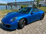 Porsche 991 Targa 4 GTS - blaue Porsche 991