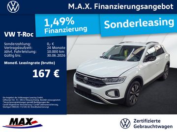Volkswagen Leasingangebot: Volkswagen T-Roc 1.0 TSI GOAL LED+PDC+DCP+ACC+LANE ASSIST+