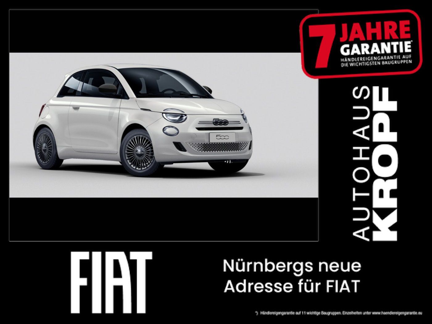 Fiat 500 MHEV Pop Abbildung zeigt Sonderausstattung