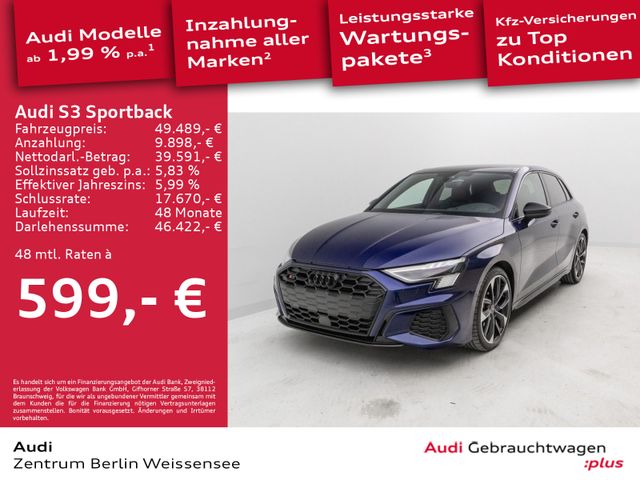 Audi S3 Sportback 2.0 TFSI S-TRO*QU*MATRIX*HUD*B&O*RK