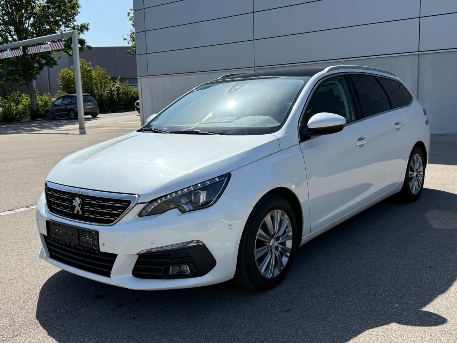 Peugeot 308 SW 1.5 HDI "Allure" WEIß-MET. LED PANO NAVI