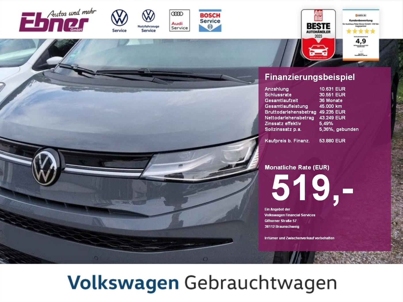 Volkswagen T7 Multivan EDITION TDI DSG ALCANTARA+PANO+STAND