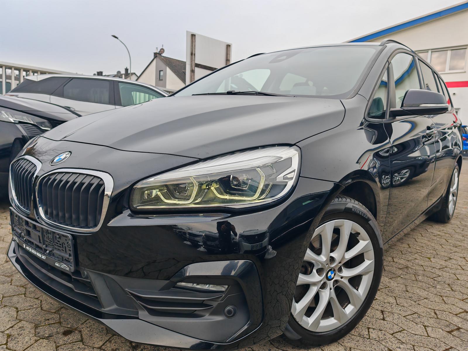 BMW 218d Gran Tourer LED HUD LHZ LEDER AHK SPORT KAM
