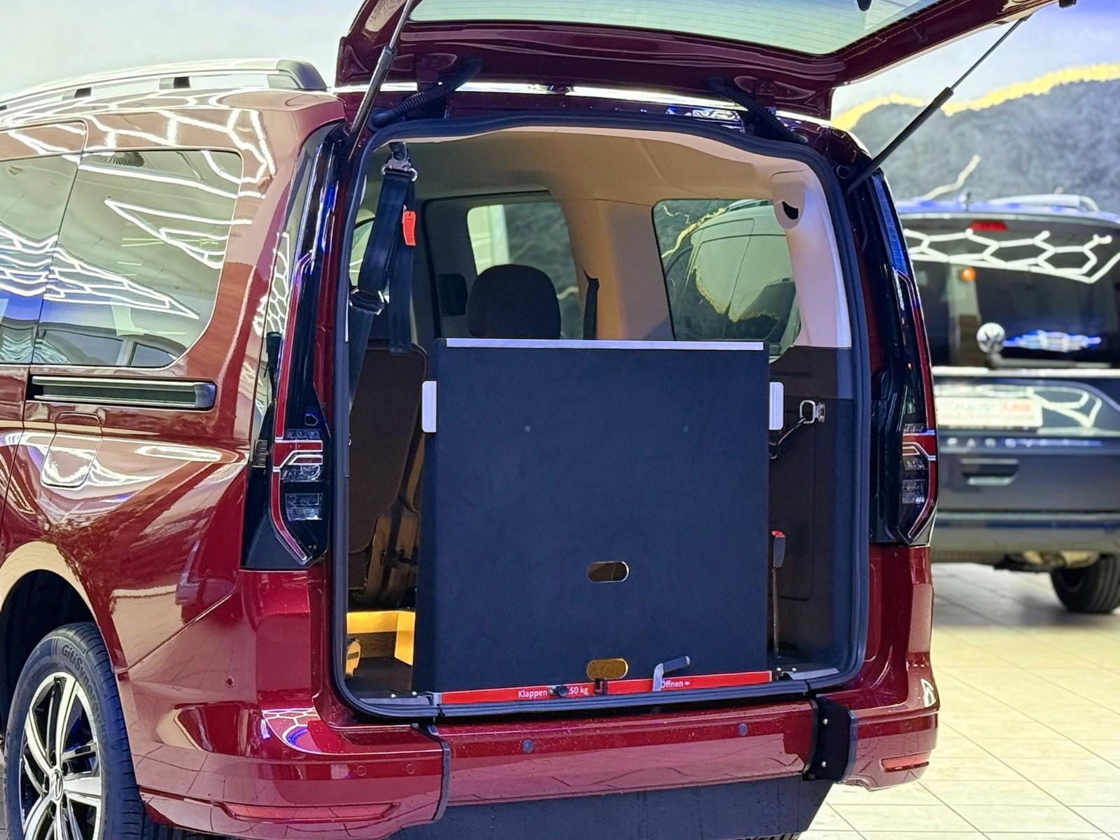 Volkswagen Caddy Style Maxi-DSG-Behindertengerecht-Rampe