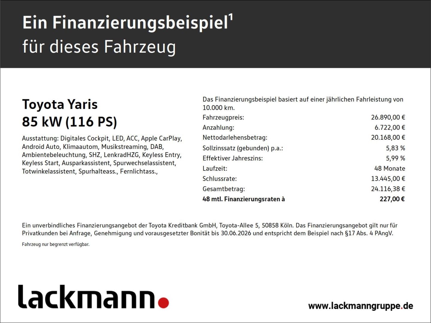 Toyota Yaris Hybrid Teamplayer Facelift 17 Zoll Technik imagem 2