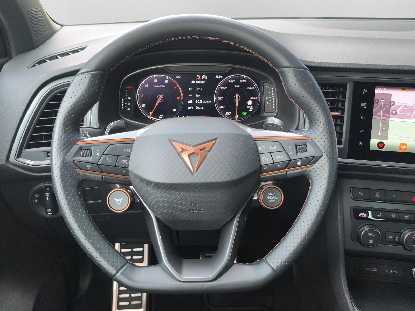 Cupra Ateca 1.5 TSI DSG LED+NAVI+19+KAMERA+PARKLENK